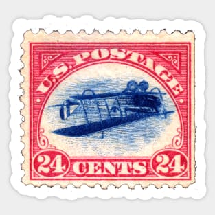 Inverted Jenny Sticker